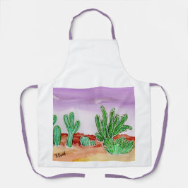 Wüstengedankliche Schürze