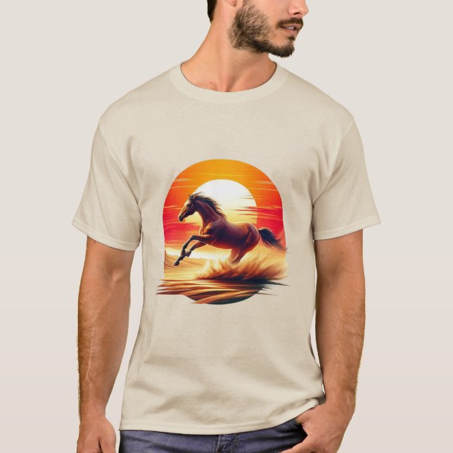 Wüstengeist, Majestic Horse T-Shirt (Vorderseite)
