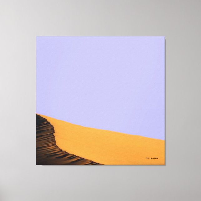 Wüstengewölbte Canvas Leinwanddruck (Vorderseite)