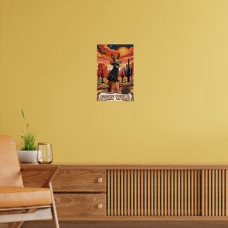 Wüstenhasen Wandkunst Poster
