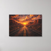 Wüstenhorizont: Der goldene Highway