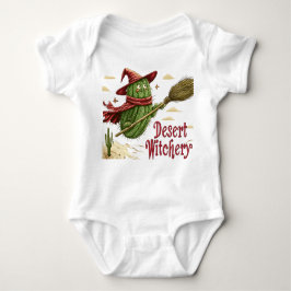 Wüstenkaktus, Illustration Halloween Baby Strampler