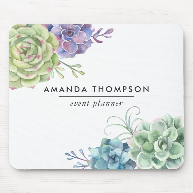 Wüstenkaktus Mousepad (Vorne)