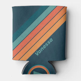 Wüstenkaktus Sonnenaufgangsstreifen mit Namen Dosenkühler