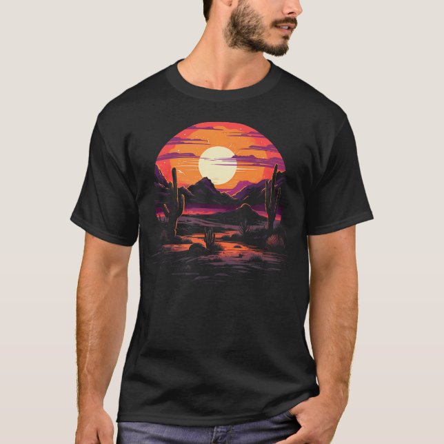 Wüstenkaktus T-Shirt (Vorderseite)
