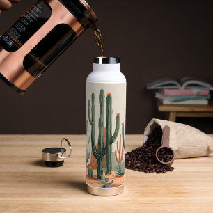 Wüstenkaktusgarten Südwest-Wasserflasche Trinkflasche