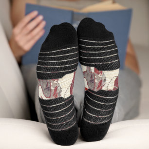 Wüstenkamele Karawanen Kunst Socken