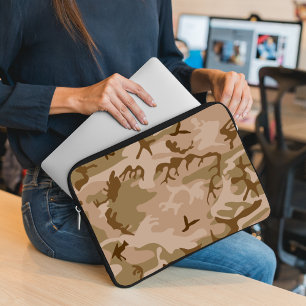 Wüstenkampfmuster, militärisches Muster, Armee Laptopschutzhülle