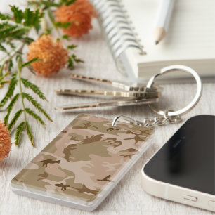 Wüstenkampfmuster, militärisches Muster, Armee Schlüsselanhänger