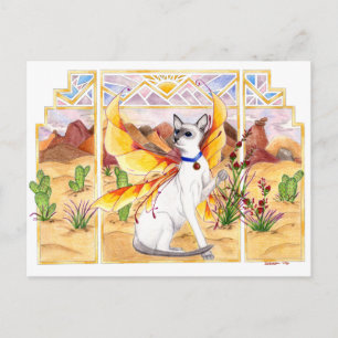 Wüstenkatze Postkarte