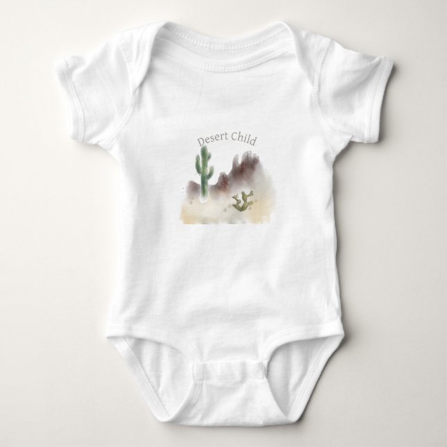 Wüstenkind | Baby Bodysuit | Strampler (Vorderseite)