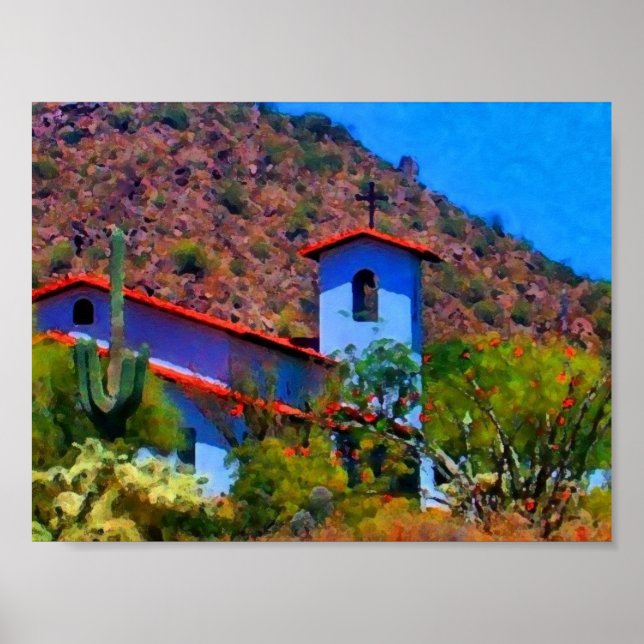 Wüstenkirchdruck Poster (Vorne)