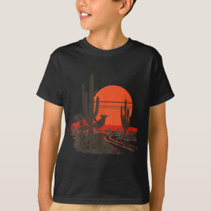 Wüstenkuckuck Vogel Wüstenkaktus Arizona New Mexic T-Shirt
