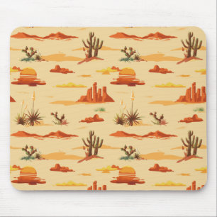 Wüstenlandschaft Arizona Muster Mousepad