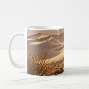 Wüstenlandschaft bei Sonnenuntergang Kaffeetasse