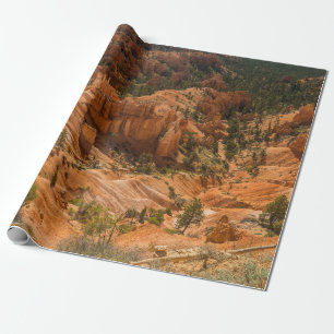 Wüstenlandschaft des Bryce Canyon Nationalparks mi Geschenkpapier