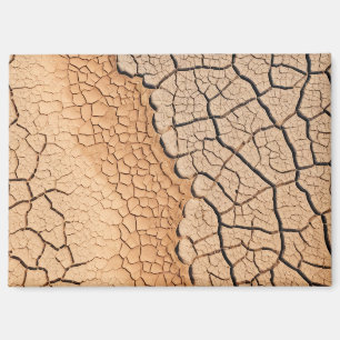 Wüstenlandschaft Dramatische Hitze Natur Trockenes Magnet