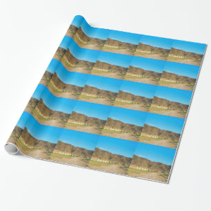 Wüstenlandschaft in Almeria, Andalusien, Spanien Geschenkpapier