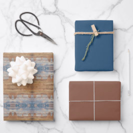 Wüstenlandschaft Sandsteinfelsen Und Himmlischer H Geschenkpapier Set