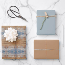 Wüstenlandschaft Sandsteinfelsen Und Himmlischer H Geschenkpapier Set