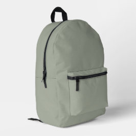 Wüstenlandschaft, solide Farbe Bedruckter Rucksack