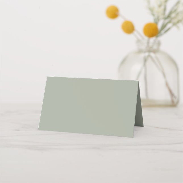 Wüstenlandschaft, solide Farbe Platzkarte (Vorderseite)