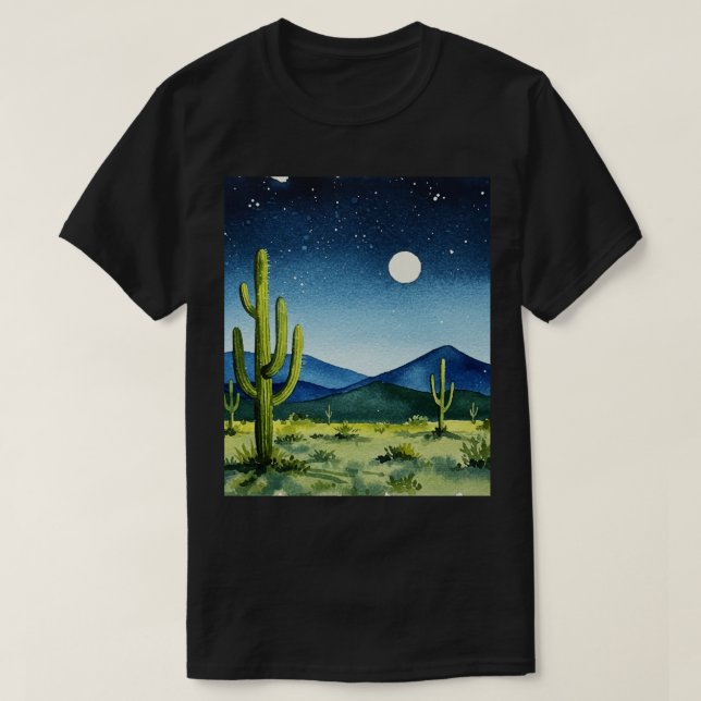 Wüstenlandschaft T-Shirt (Design vorne)