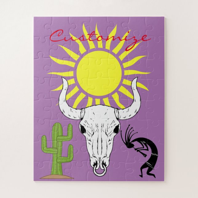 Wüstenlandschaft Thunder_Cove Puzzle (Vertikal)