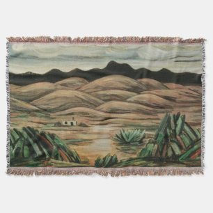 Wüstenlandschaft von Marsden Hartley, Vintage Fine Decke
