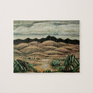 Wüstenlandschaft von Marsden Hartley, Vintage Fine Puzzle