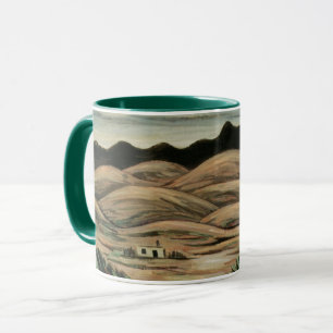 Wüstenlandschaft von Marsden Hartley, Vintage Fine Tasse