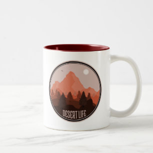 Wüstenleben Zweifarbige Tasse