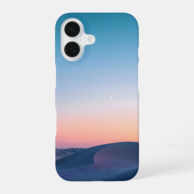 Wüstenliebe iPhone 16 Hülle (Rückseite)