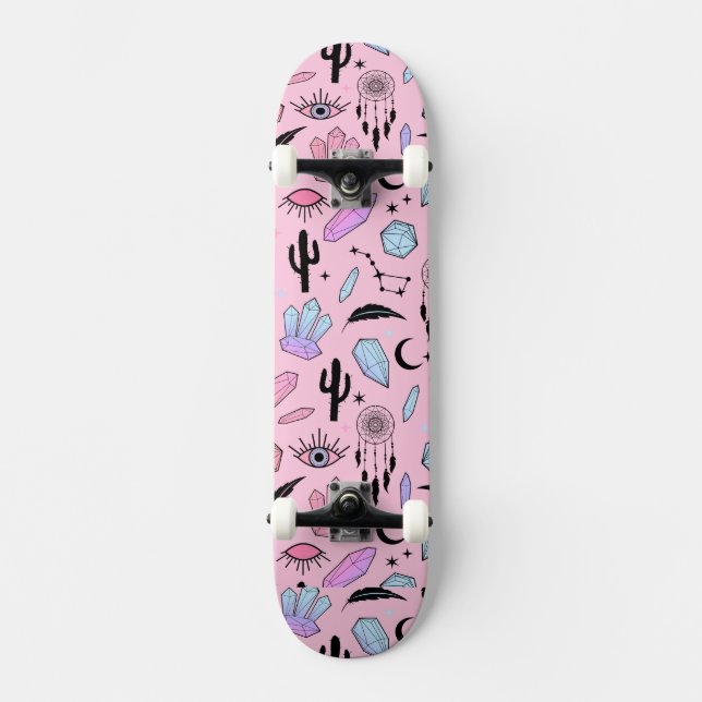 Wüstenmagie Skateboard (Vorderseite)