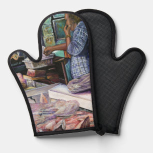 Wüstenmenschen, Geschenke des Meeres, Jerusalem Ofenhandschuh