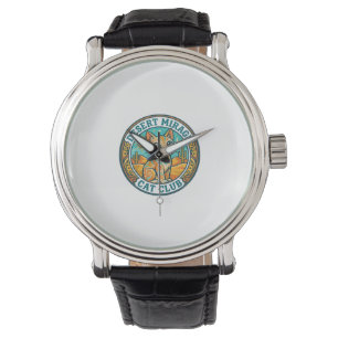Wüstenmirage-Katze Katze-Mutter-Geschenkidee - Wüs Armbanduhr