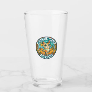 Wüstenmirage-Katze Katze-Mutter-Geschenkidee - Wüs Glas