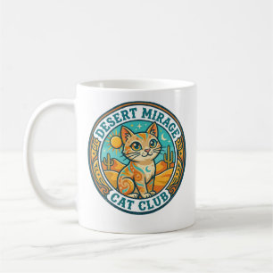Wüstenmirage-Katze Katze-Mutter-Geschenkidee - Wüs Kaffeetasse