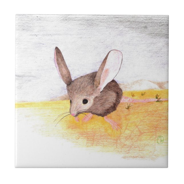 Wüstenmouse Fliese (Vorderseite)