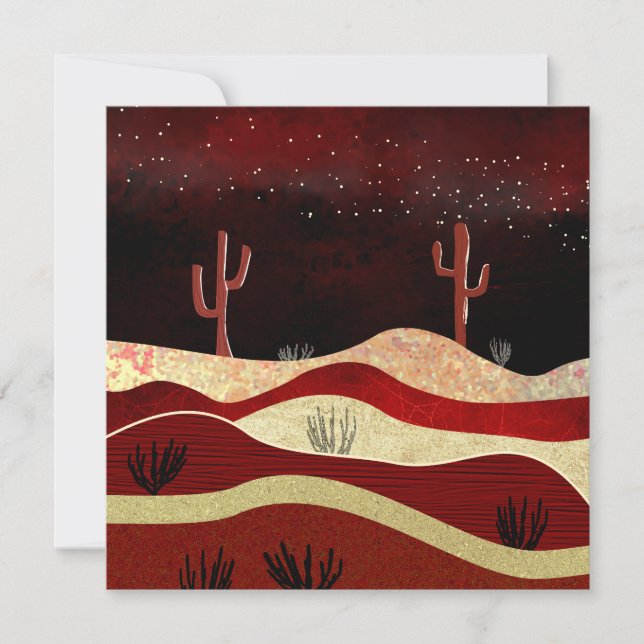 Wüstennacht (Vorderseite)