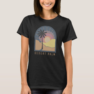 Wüstenpalmen (Blau) T-Shirt