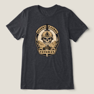 Wüstenpatrouillen-Veteran Tri-Blend Shirt