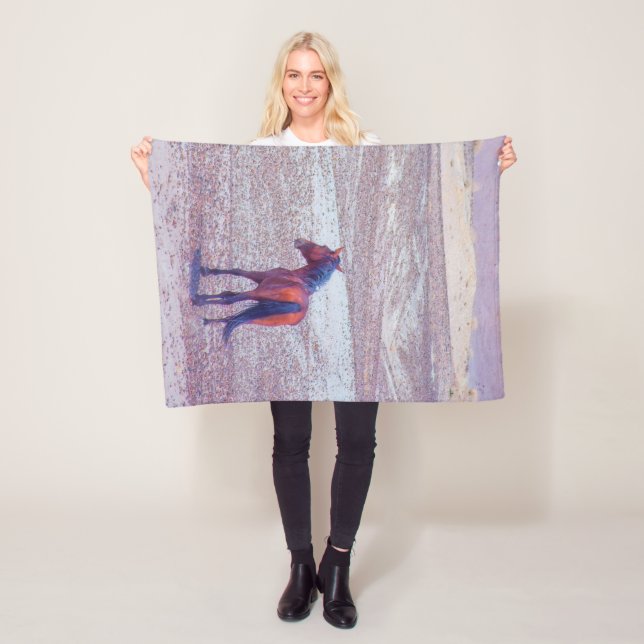 Wüstenpferd P8640 Fleecedecke (Beispiel)