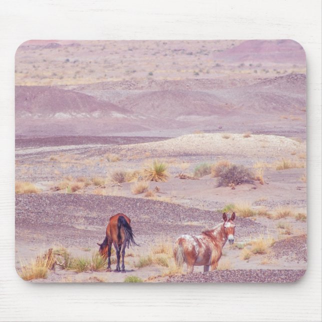 Wüstenpferde P8639 Mousepad (Vorne)