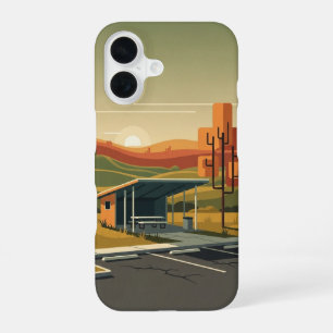 Wüstenraststätte iPhone 16 Hülle