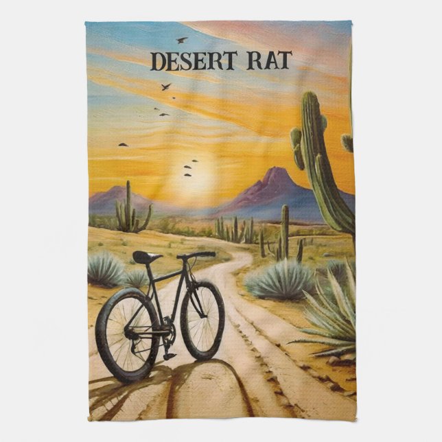 Wüstenrat, kundenspezifisch geschirrtuch (Vertikal)