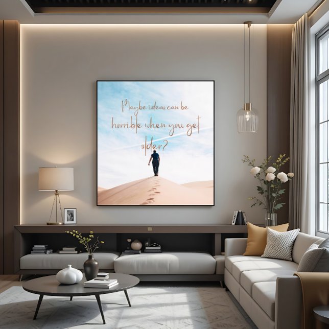 Wüstenreflexionen Poster (Von Creator hochgeladen)