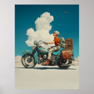 Wüstenreise Abenteuer Escape Poster