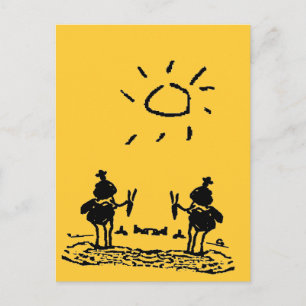 Wüstenreiter Postkarte