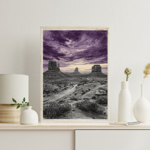 Wüstenriesen – Vintage Monument Valley Poster